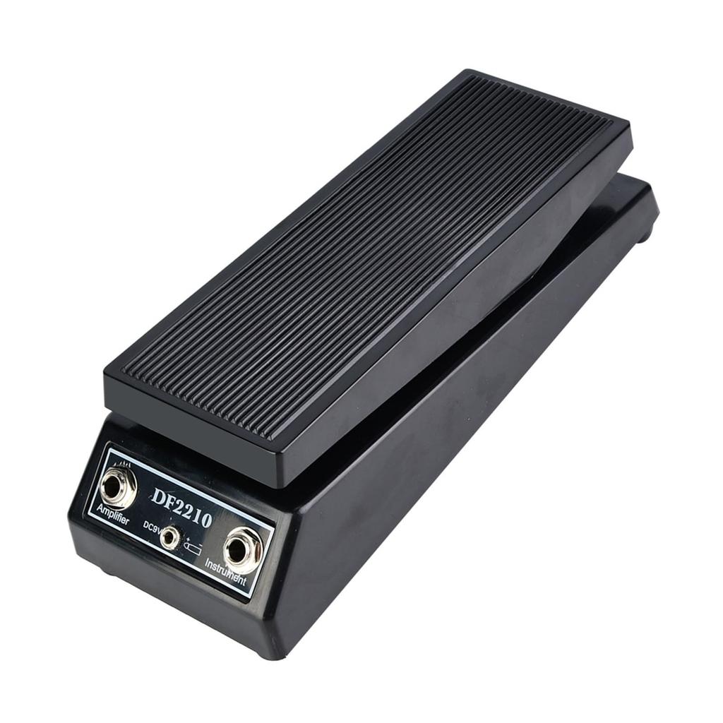 DF2210 Classic Wah Guitar Effect Wide Standard for and Guitar Players Pedal, Range, Foot-Controlled On/Off Button, Included, Bands, DJs,