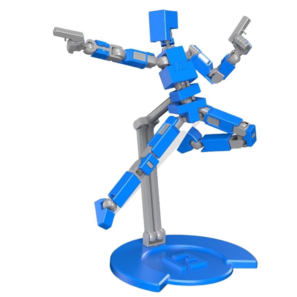 Çok Eklemli Hareketli Bebek 3D Baskı Dekompresyon Oyuncağı