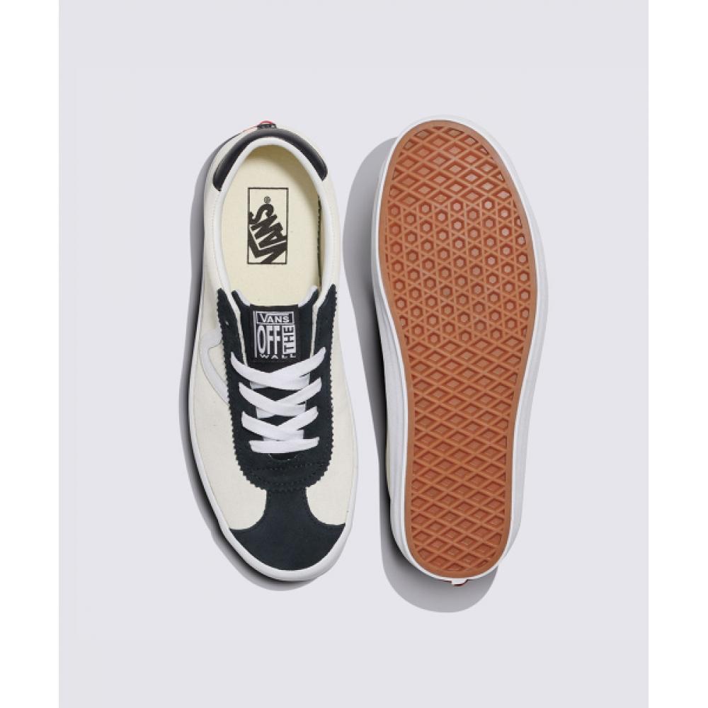 Vans Sportovní nízké semišové černé bílé Vn000d09y281