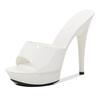 Damesschoenen Sandalen Buitenpantoffels Hoge hakken 13 cm Sexy Hoge Platform Stiletto Dames Feestschoenen