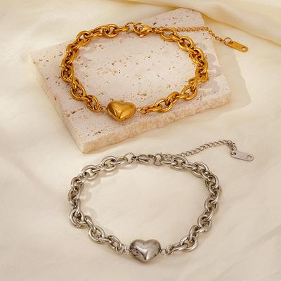 Cross-Border New Fashion Personalized Versatile Chain Bracelet, European And American Ins Style Unlimited Love Imitation Pearl Bracelet Wholesale