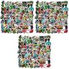 Minecraft Game 100pcs Stickers Diy Waterproof Lapyop Bike Luggage Decal Suitcase