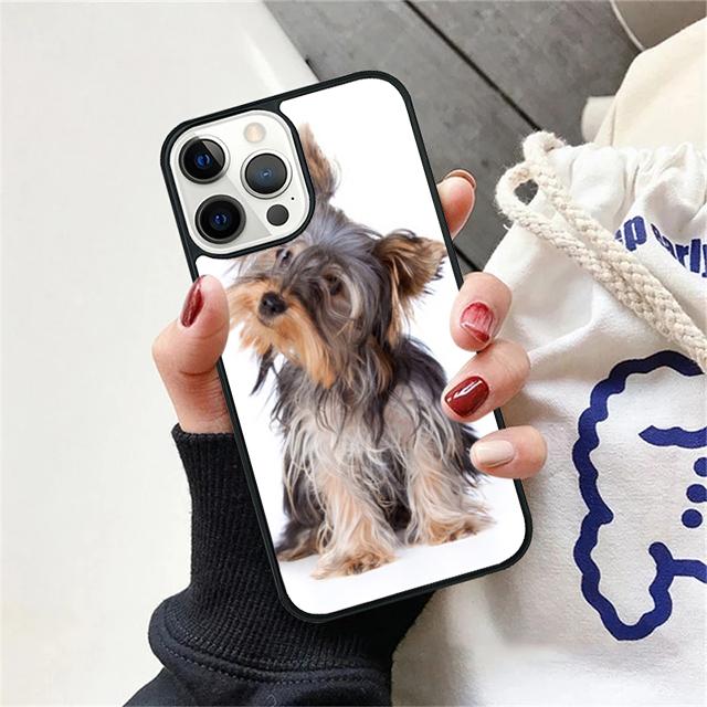 Yorkshire Terrier Yorkie Dog Coque Shell For iPhone 17 Air 15 16e 14 13 12 Pro Max 11 Pro Max Plus Phone Case Cover