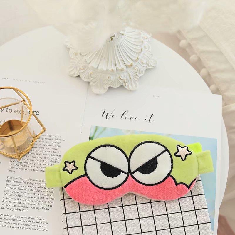 

New Kawaii Cartoon Crayon Shin-Chan Adjustable Eyeshade Work Rest Anime Good Sleep Nap Girls Boys Surprise Gifts Doll