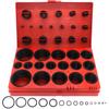 419/225PCS Rubber O-Ring Assortment Kit Buna-N Gasket Sealing Replacement O-Rings 32 Metric Sizes for Plumbing Faucet Repair