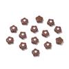 5pcs/Lots Colored Acrylic Enamel Flower Shaped Beads Spacer Loose Beads for DIY Necklace Bracelet Jewelry Making Findings