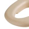 Raised Toilet Seat Cushion Soft Enhanced Comfort for Elderly Reusable Washable Padded