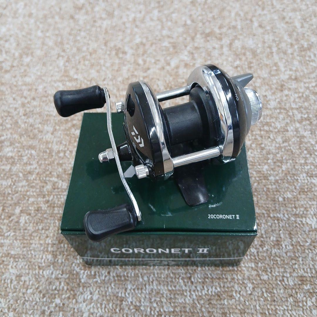 Used Daiwa CORONET II bait reel black
