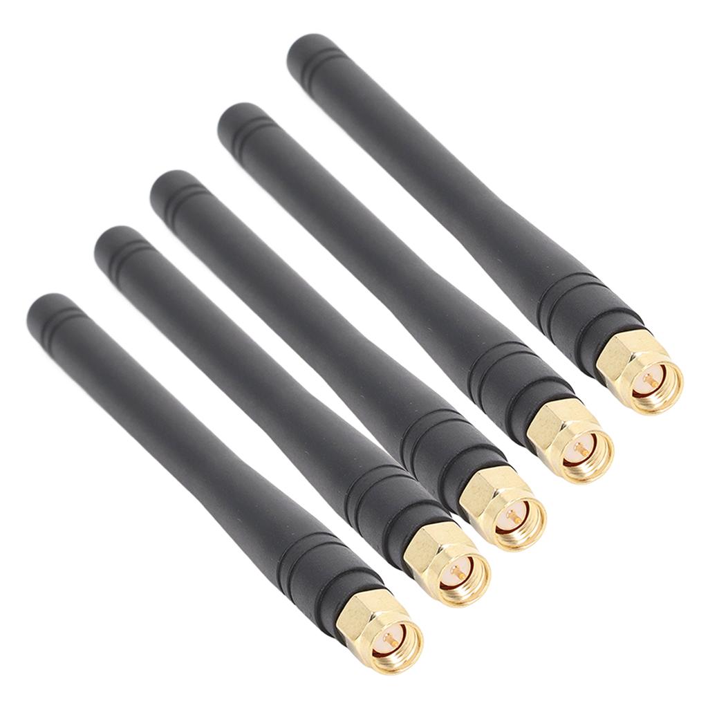 5Pcs Omnidirectional Antenna GSM Waterproof High Gain Glue Stick Straight SMA Male