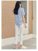 Women's Japanese-Inspired Loose-Fit Summer Top with Professional Elegance