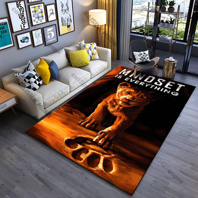 Determination growth strength positive mindset carpet Yoga living room room decor children s crawling mat doormat area rug 40x60cm
