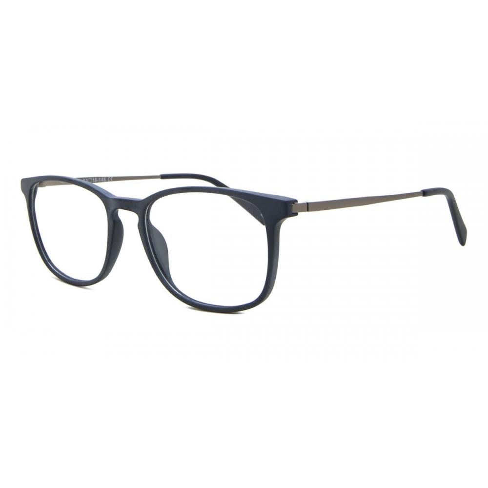 Full Rim Square Dark Blue Smartbuy Collection Peninsulas Ac7c Fashion Unisex Eyeglasses