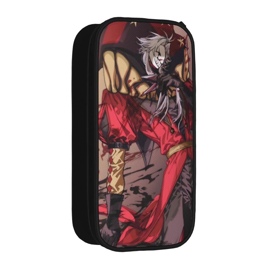 Classic Game The Freak Circus Pierrot Pencil Cases Pencilcases Pen for Student Big Capacity Bags School Supplies Stationery