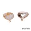 1-10Pcs Acrylic Imitation Shell Pendant For DIY Necklace Bracelet Earrings Jewelry Making Craft Accessories
