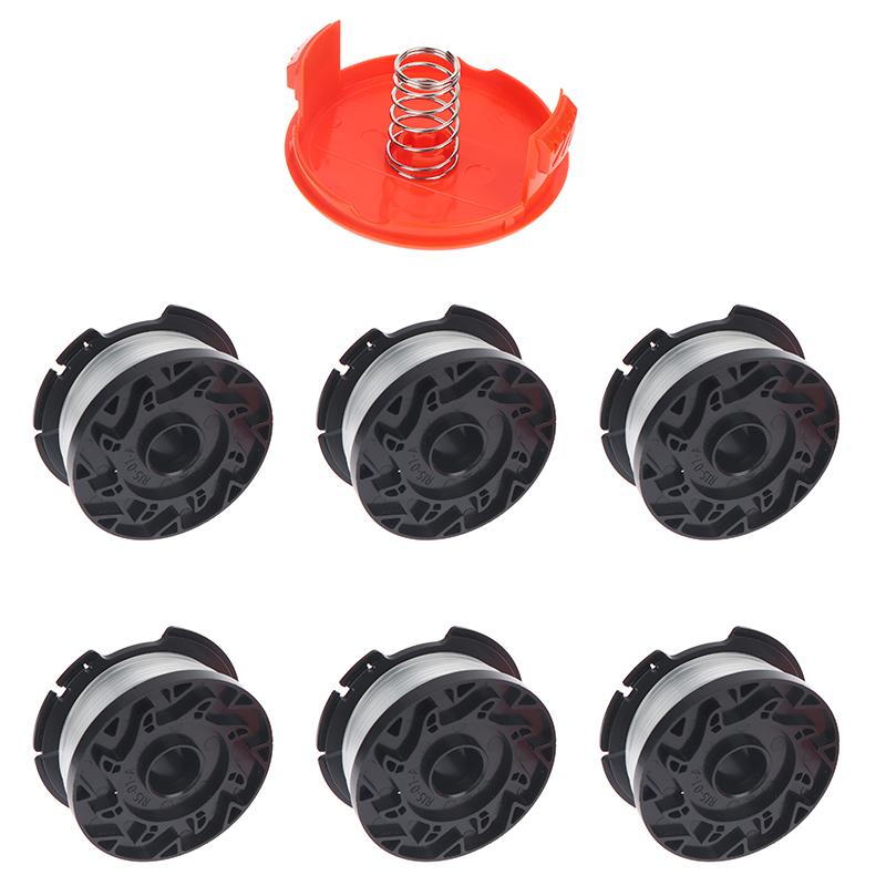 1 Set Af-100 String Trimmer Replacement Spool String Trimmer Line 30Ft 0.065" Autofeed String Trimmer Line For Black+Decker