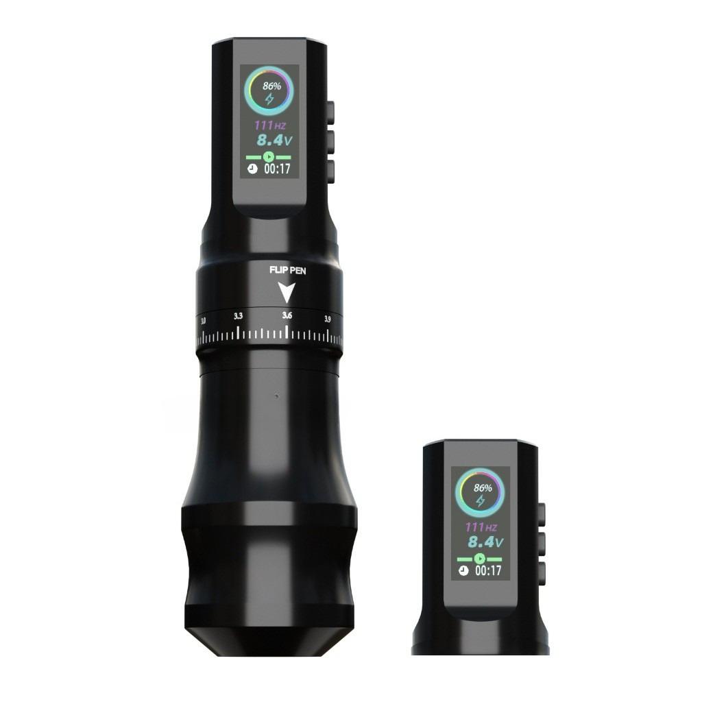 Wireless Rechargeable Tattoo Pen Embroidery Pen Motor Tattoo Machine Adjustable Stroke Tattoo Equipment