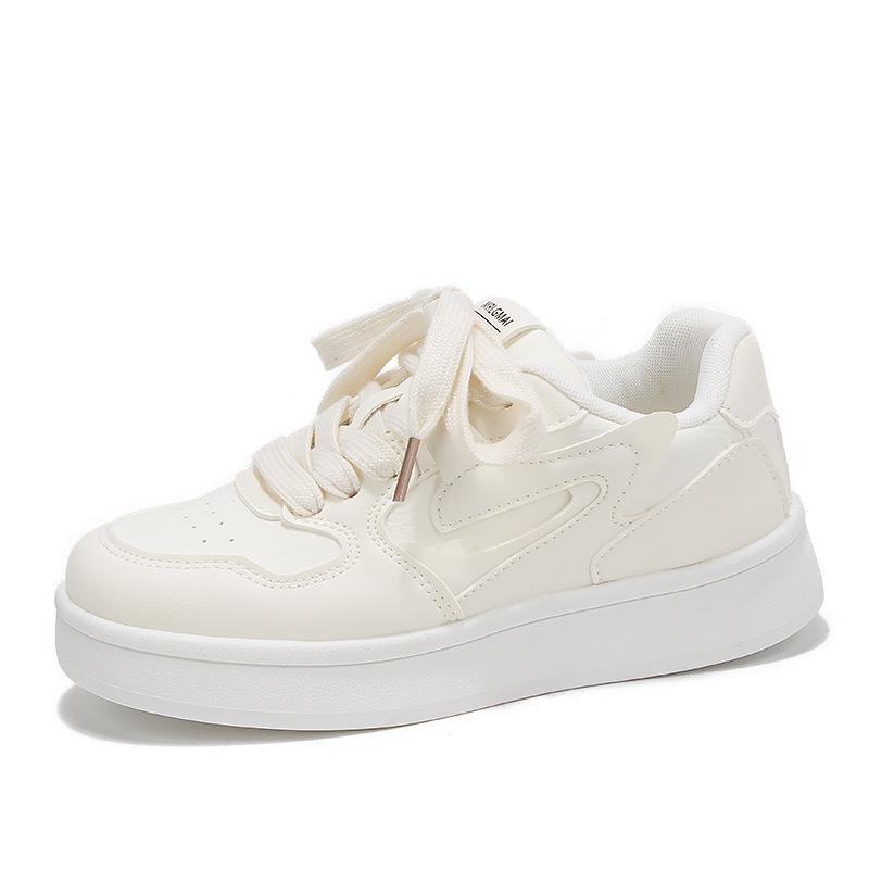 Women's Shoes Versatile Casual Shoes Ins Women's Xiaobai Platform Skateboard Shoes Versatile and Not Stuffy Feet Light, Fashionable and Simple