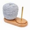 Household Wooden Yarn Holder Wool Ball Removable Winder Stand Tool Rotatable Crochet Accessories Stand Beginner