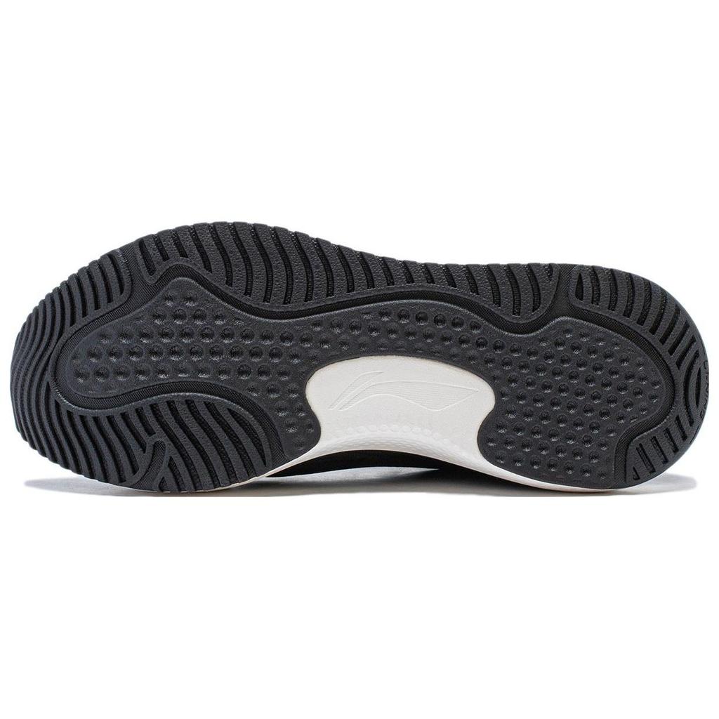 Li Ning Easy Fit Lightweight High Resilience Comfortable Shock Absorption Durable Low Top Running Shoes Women Sneaker Black ARST042-1