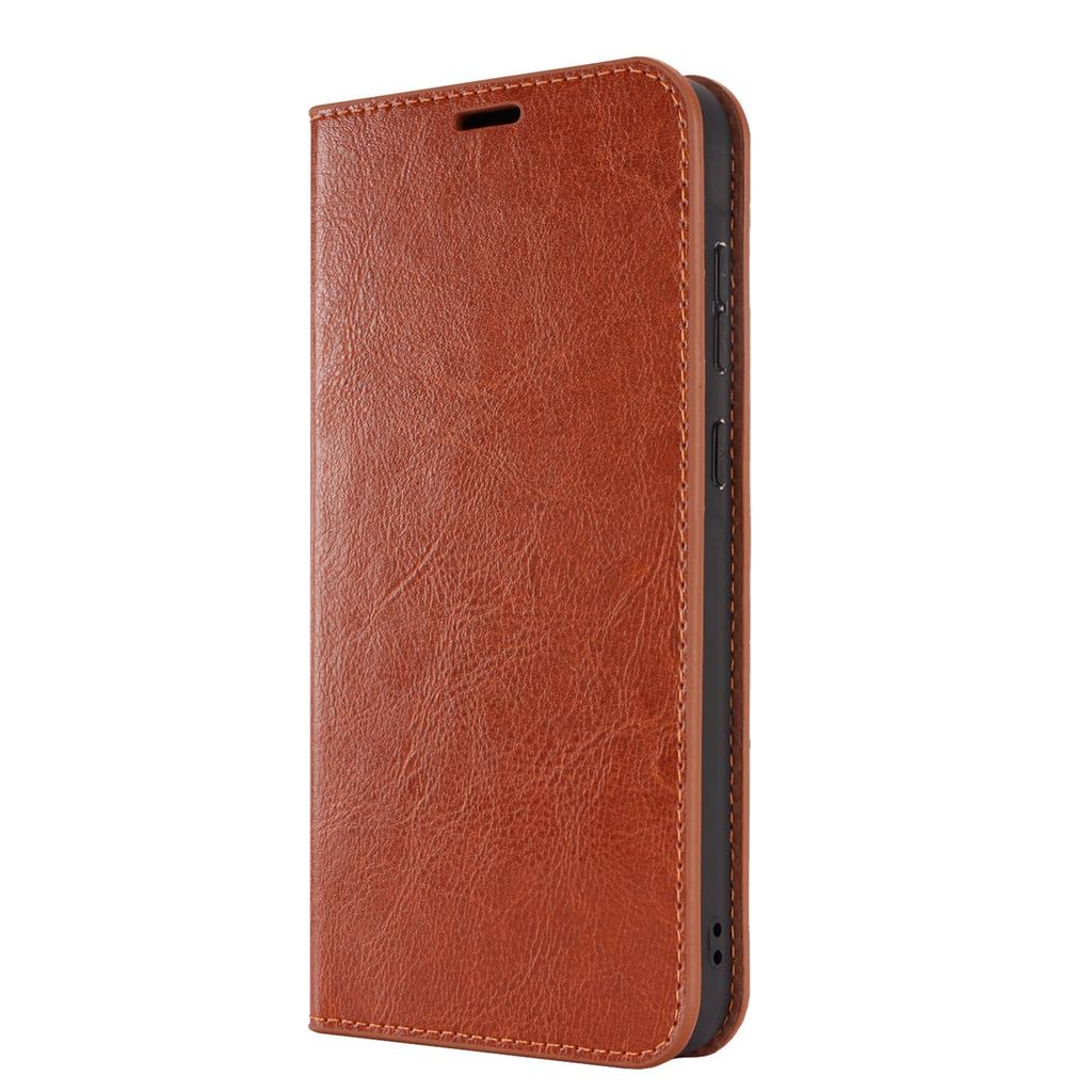 For Samsung Galaxy A35 5G Case Crazy Horse Texture Split Leather Stand Phone Cover