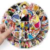 50 One Piece Graffiti Stickers: Anime Cartoon Skateboard and Phone Decor