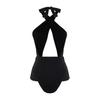 X Zeynep Tosun Black Sun Accessory Detailed Swimsuit Tclss23ma00001