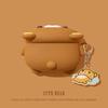 Lazy Rilakkuma Silicon Headphone Case for Airpods Pro 3 4 3 1 2 Pro Charm Headset Cases for Airpod Pro2 3 Pendant