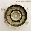 Aluminum End Cover for Y2-71/80/90/100B3 Motors & YS63 Gearbox - Three-Phase Motor Accessory