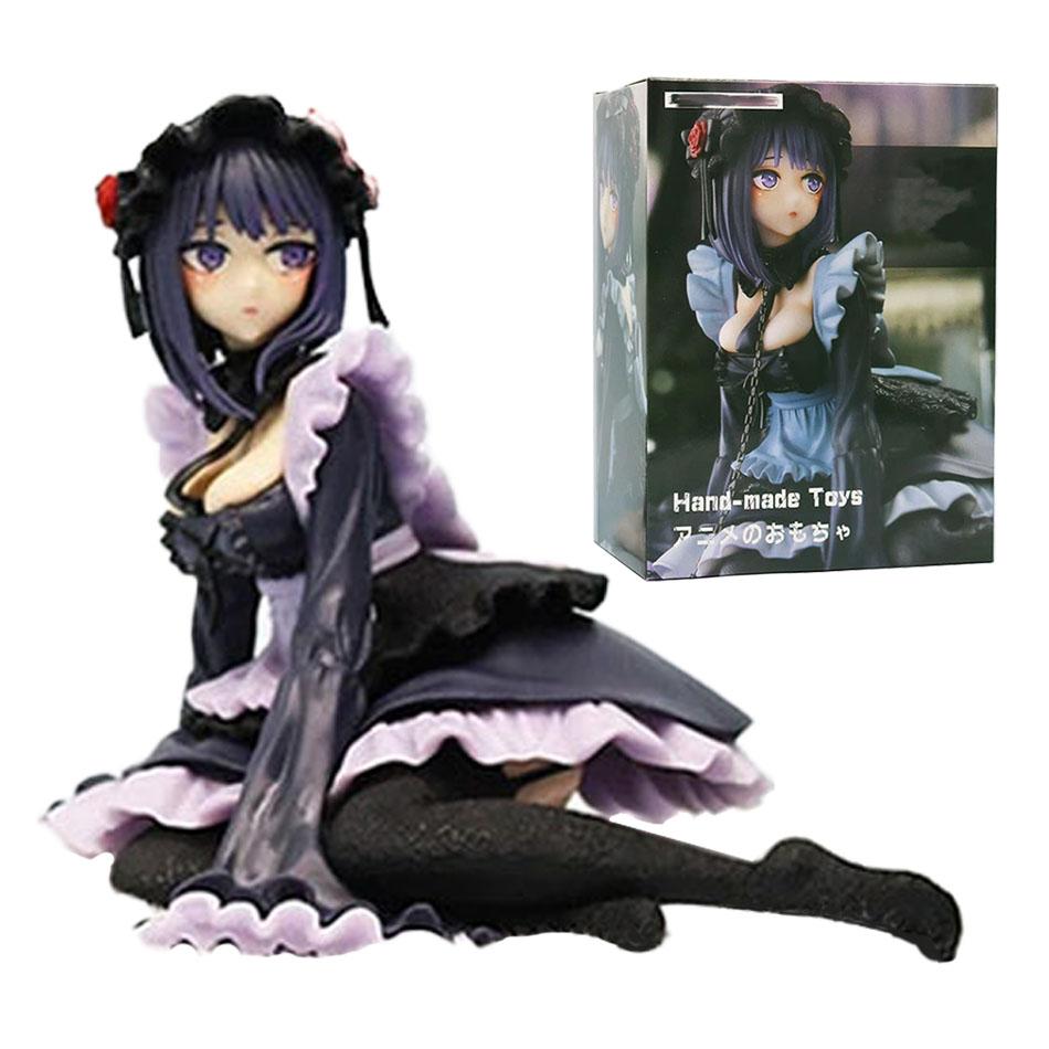 My Dress-Up Darling Anime Figure Black Maid Outfit Kitagawa Marin Action Figure Desk Figurine Collection Model Toy Gift