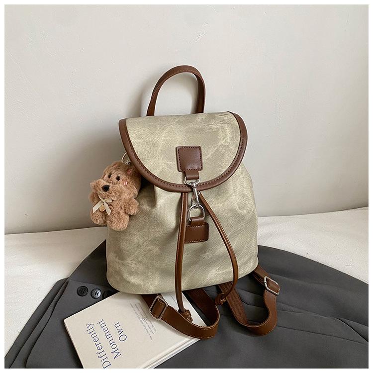 Koreansk Retro Casual Damryggsäck - 2025 Hösttrend, Lättvikt för Pendling & Utgång