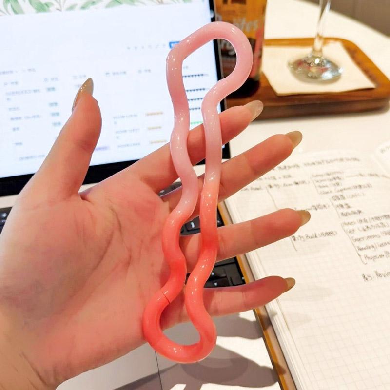 Tangle Deformable Rope Fidget Toy Deformation Rope Knot Pressure Stress Relief Toys Color-Changing Stress Relieving Twisty Ropes