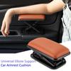 Car Armrest Pad Adjustable Armrest Cushion Adjustable Height Car Armrest Left Right Elbow Support Pad Anti-Fatigue Armrest Pad