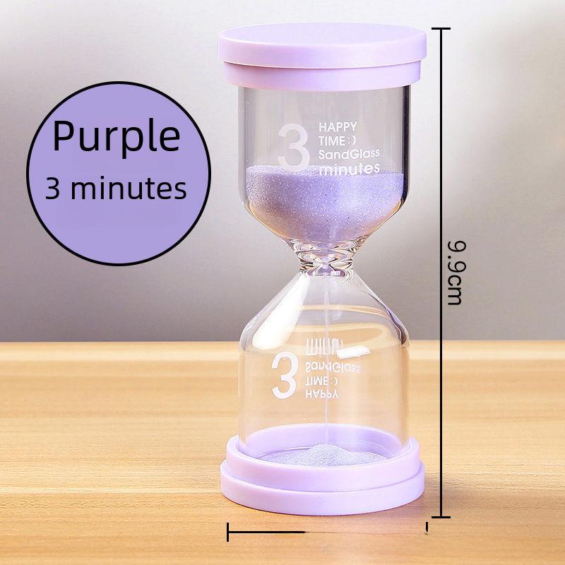 1PCS 3/5/10/15/30 Minutes Colorful Hourglass Sandglass Children Kid Gift Toy Sand Timer Hour Glass Home Decoration Sand Clock