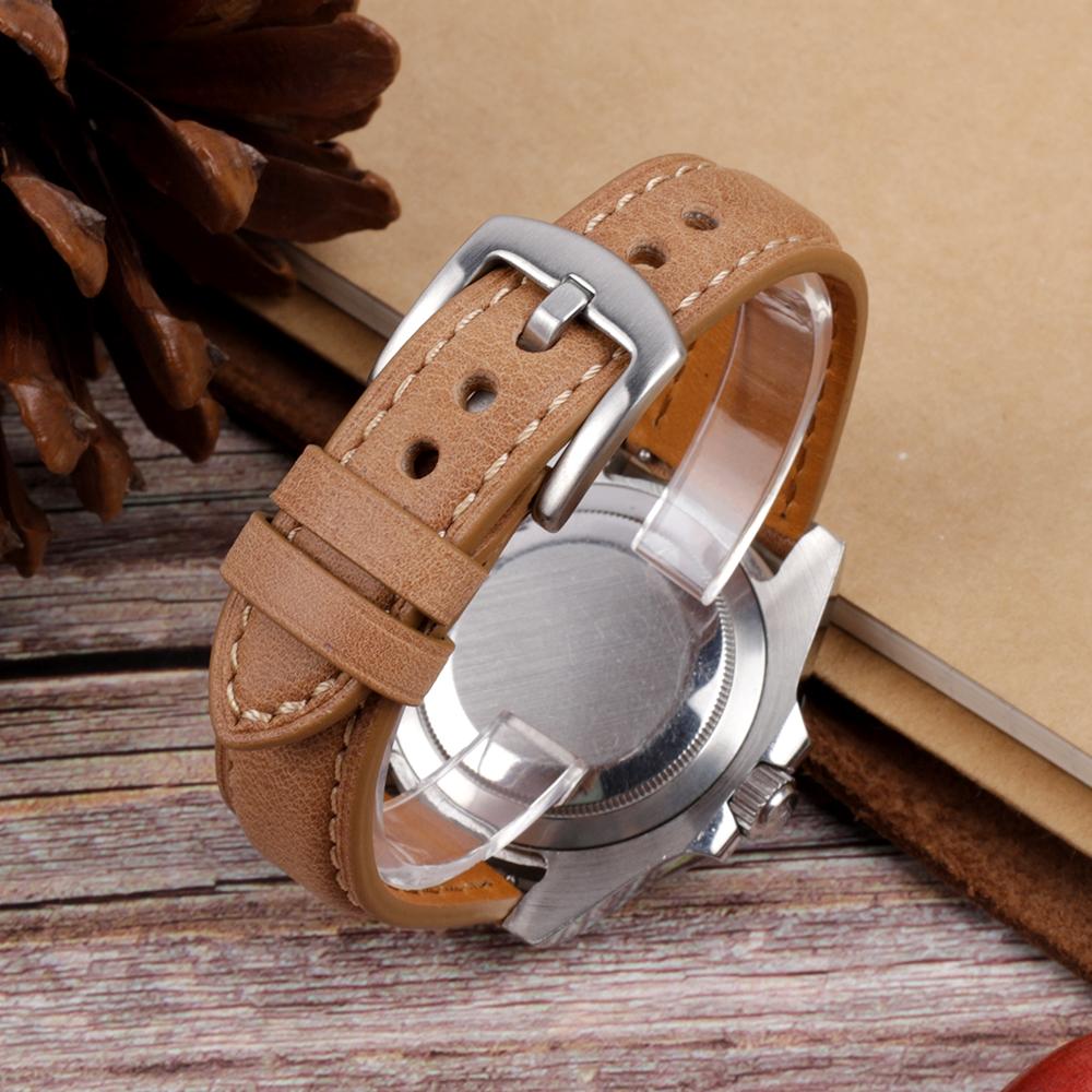 Ремешок для часов из натуральной кожи — фото 3