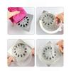 1/5/10pcs Disposable Hair Catcher Pet Hair Shower Drain Mesh Filter Mesh Cover Strainer for Bathroom Bathtub Kitchen Sink Drain