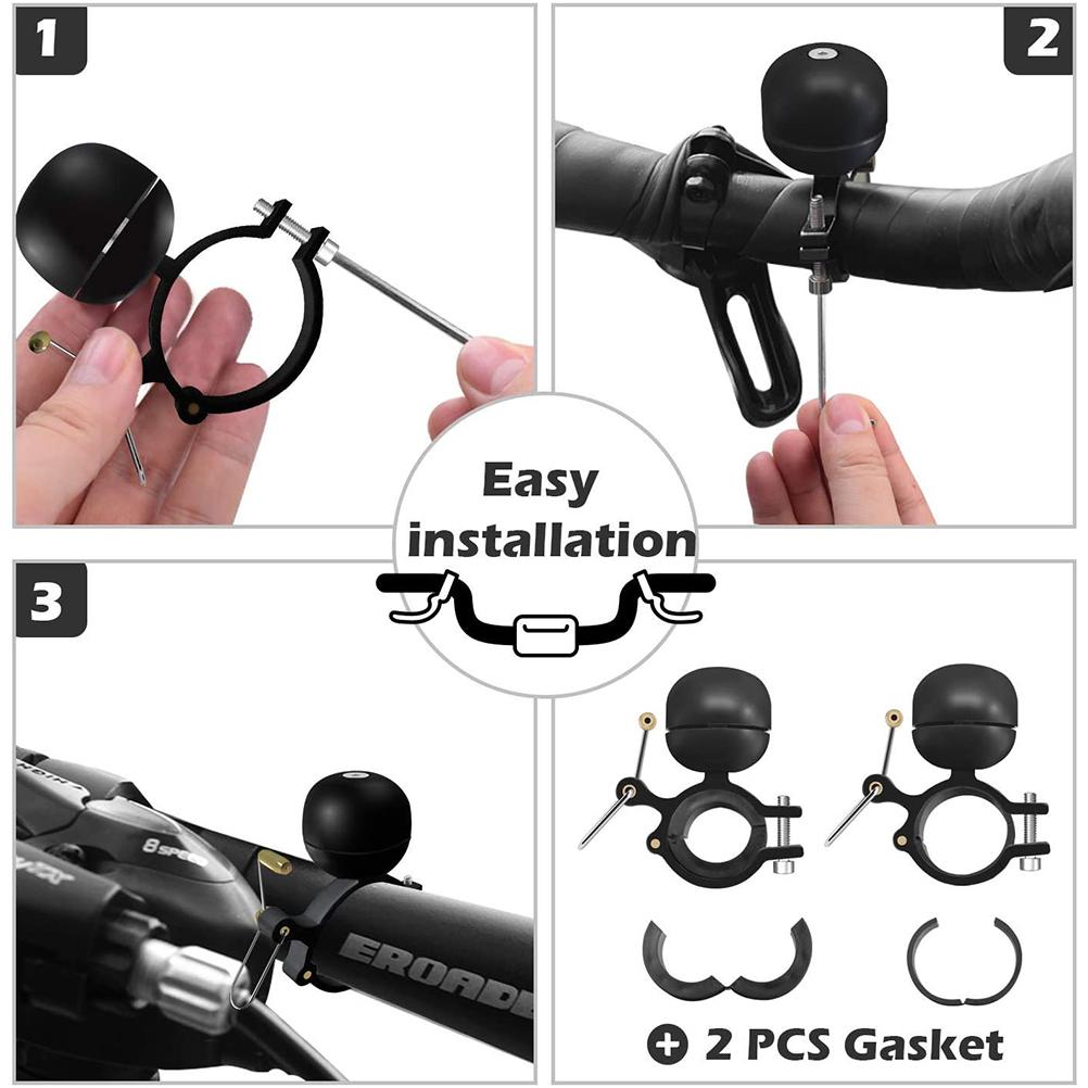 Retro Bike Bell Classic Alloy  Bell with Crisp  Sound for Road Bike Mountain Bike City Bike Sports