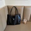 Koreanischer Stil Große Kapazität Tragetasche für Damen Mode Lässig Einzelne Schulter Handtasche Fauler Stil Umhängetasche