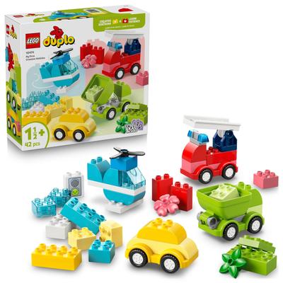 LEGO DUPLO Conjunto de Construção Primeiros Veículos 10474