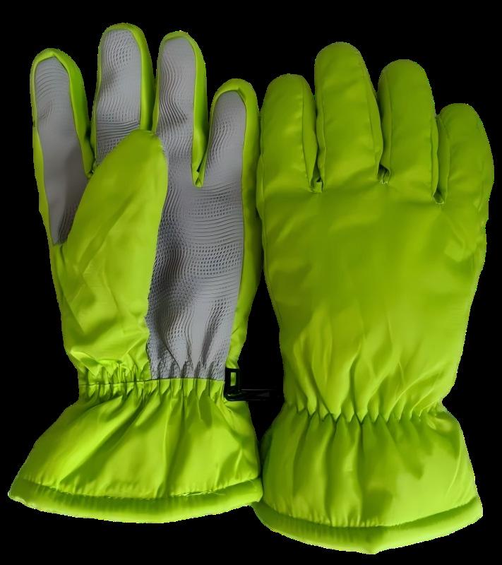 Electric Heated Velvet-Lined Ski Gloves - Waterproof, Windproof, Non-Slip for Men & Women