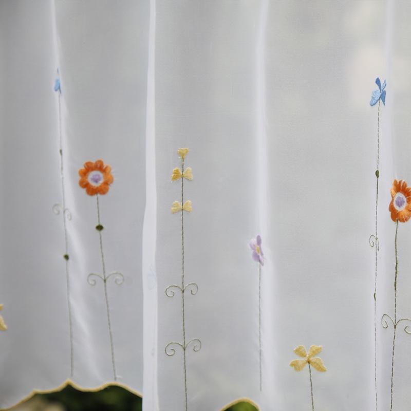 Small Curtains, Small Coffee Curtains, Kitchen Curtains, Width Can Be Customized Ht-018