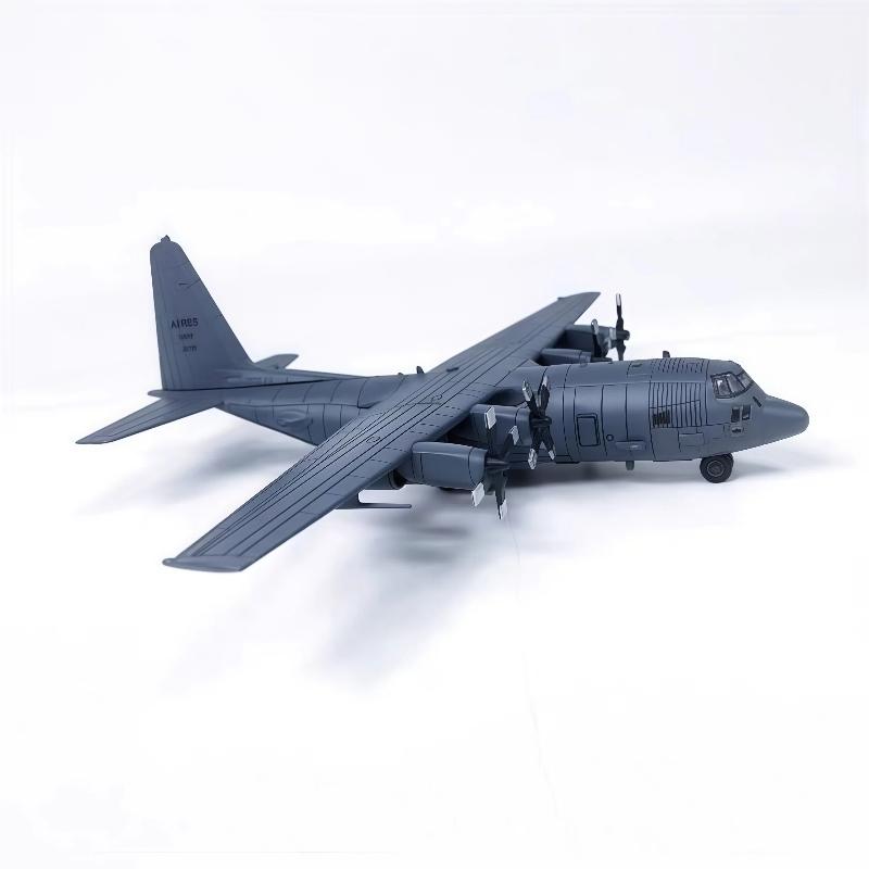 1/200 Ac-130u Airborne Gunboat Attack Aircraft Ac130 Alloy Simulation Military Finished Aircraft Model Ornament Collection