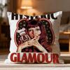 Fashion H-Hhysteric Glamourer Cushion Cover Soft Washable Pillow Case Multi-Scene For Couch Bed Travel Office Use