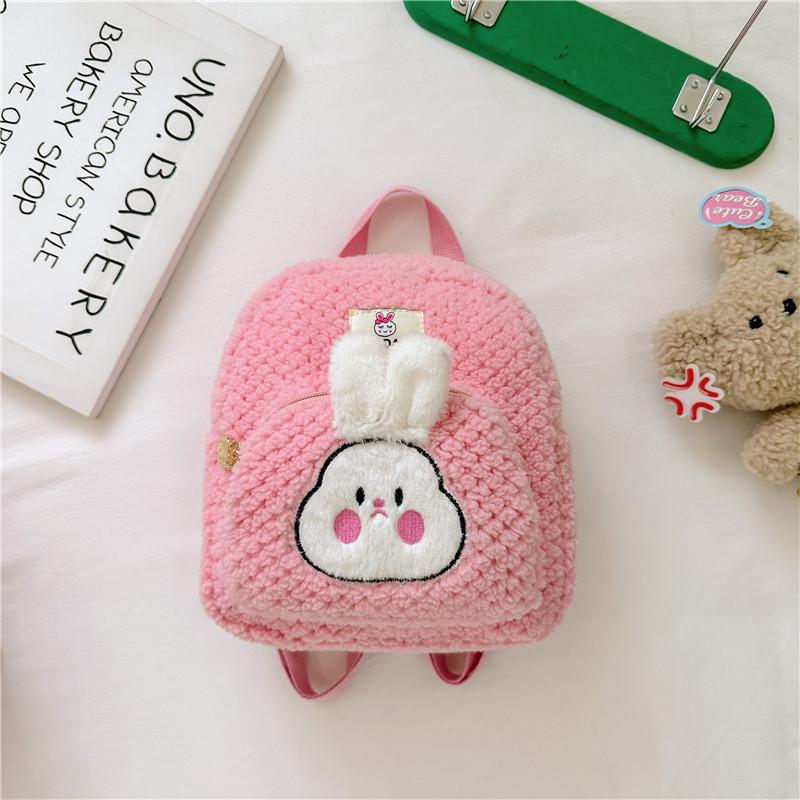Adorable Plush Rabbit Backpack For Kids With Soft Comfort And Fun Design For Ages One To Three