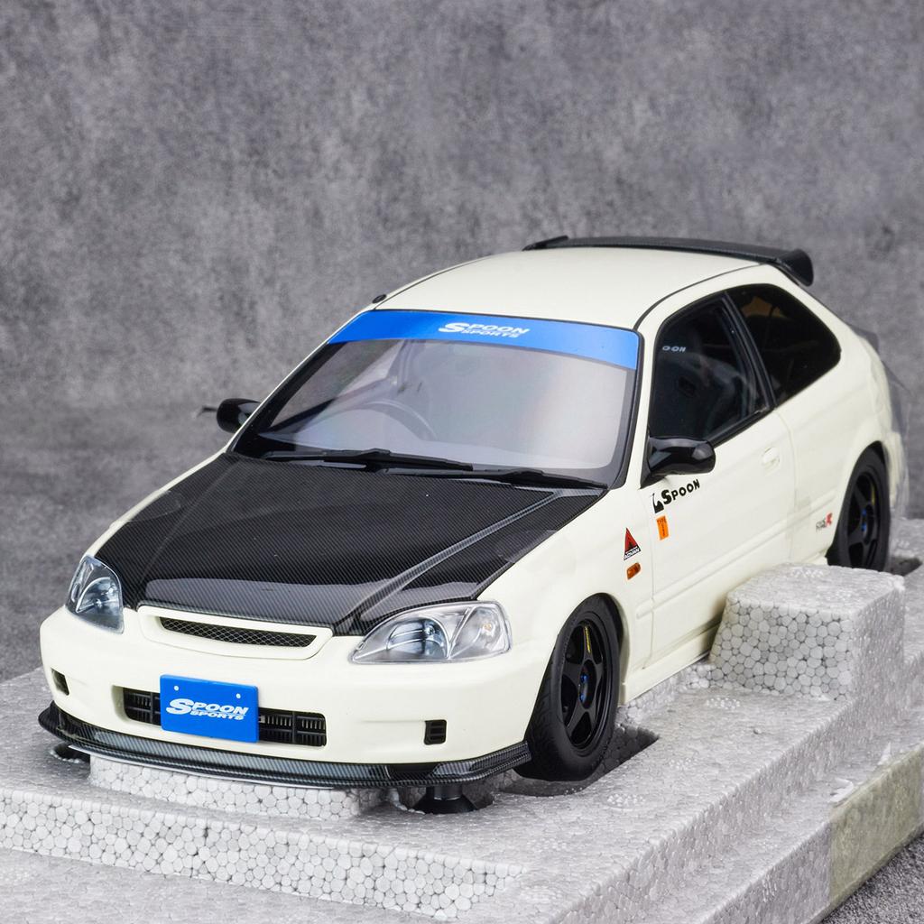 AAALW1 Motorhelix MH 1:18 FOR Honda Civic TypeR EK9 Car model Sports Static model Birthday present