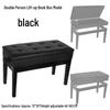 Solid Wood Adjustable Piano & Guitar Stool for One or Two People