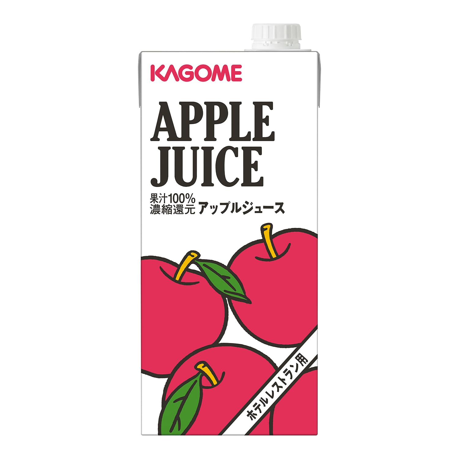 

Kagome Apple Juice for Hotel Restaurant 1L 1000ml 6 Bottles Commercial Use