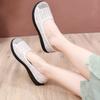 Linen women's shoes new old Beijing cloth shoes women's cotton and linen flat shoes shallow mouth one pedal shoes