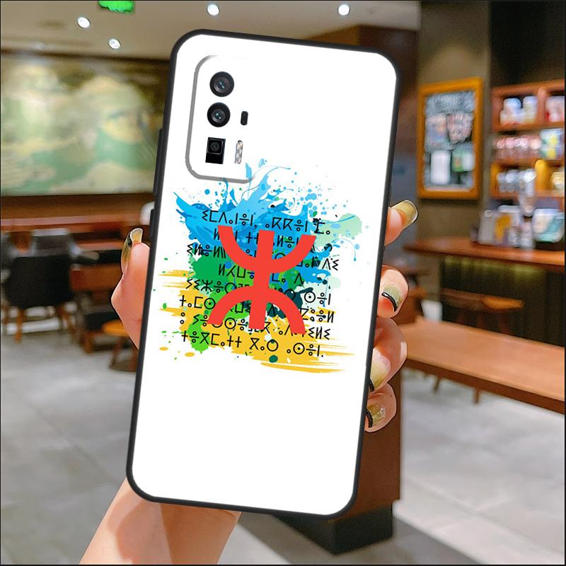 

Amazigh Berber Flag Case For Xiaomi 15 14 Ultra 13 11T 12T 13T 14T Pro POCO X7 Pro X3 X5 X6 M6 F5 F6 Pro Cover For POCO M6 Pro