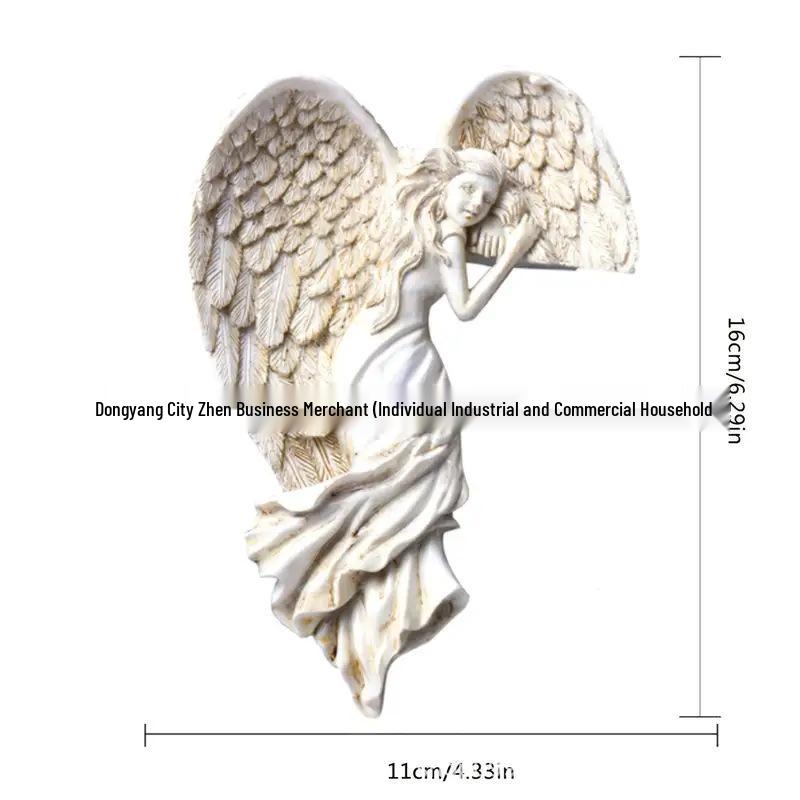 

Стиль Нордик Смоляная Ангел Украшение Рамы Двери Орнамент Door Frame Angel (Right)