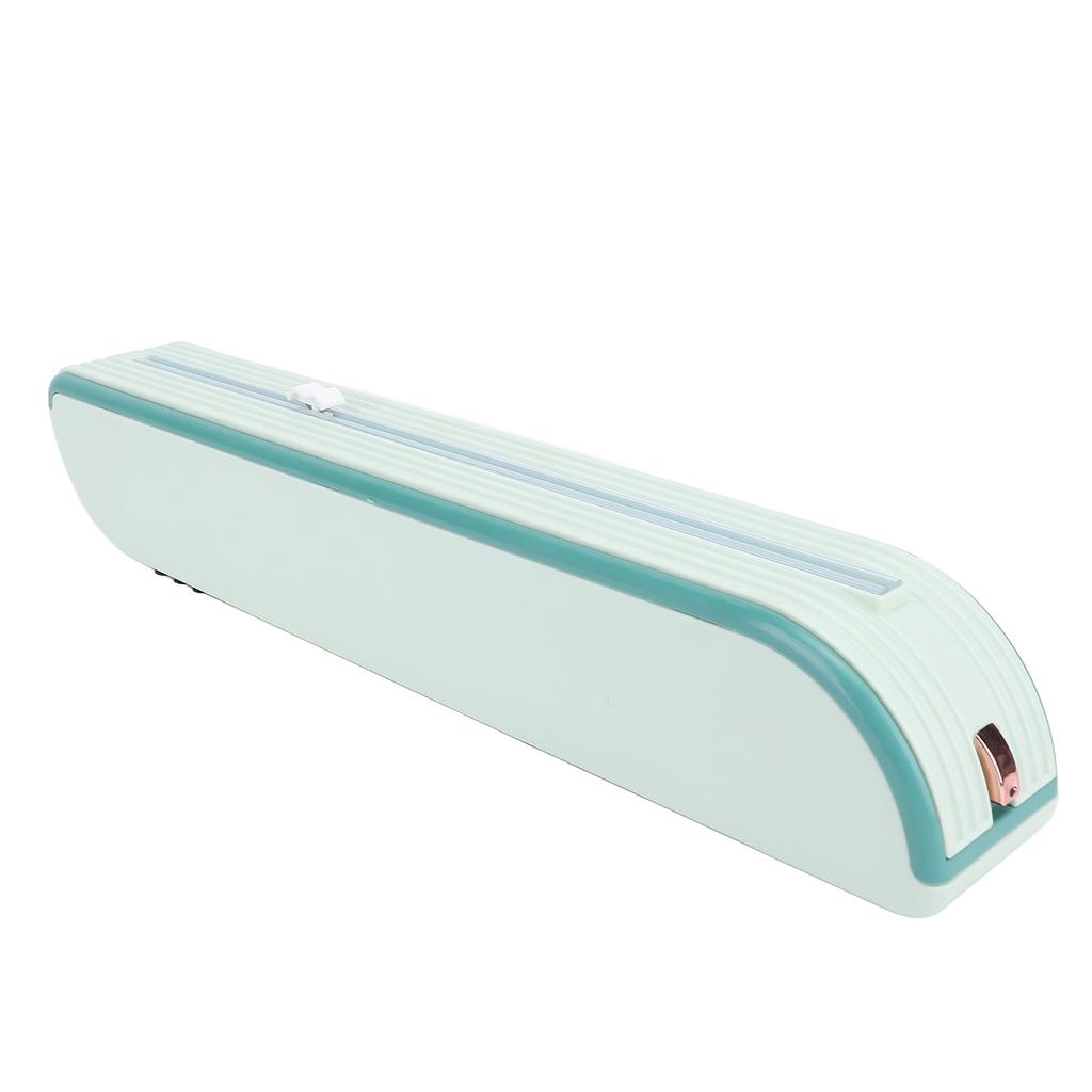 Cling Film Cutter with Suction Cups Magnetic Bidirectional Sliding Plastic Wrap Dispenser Cutter for Tin Aluminum Foil